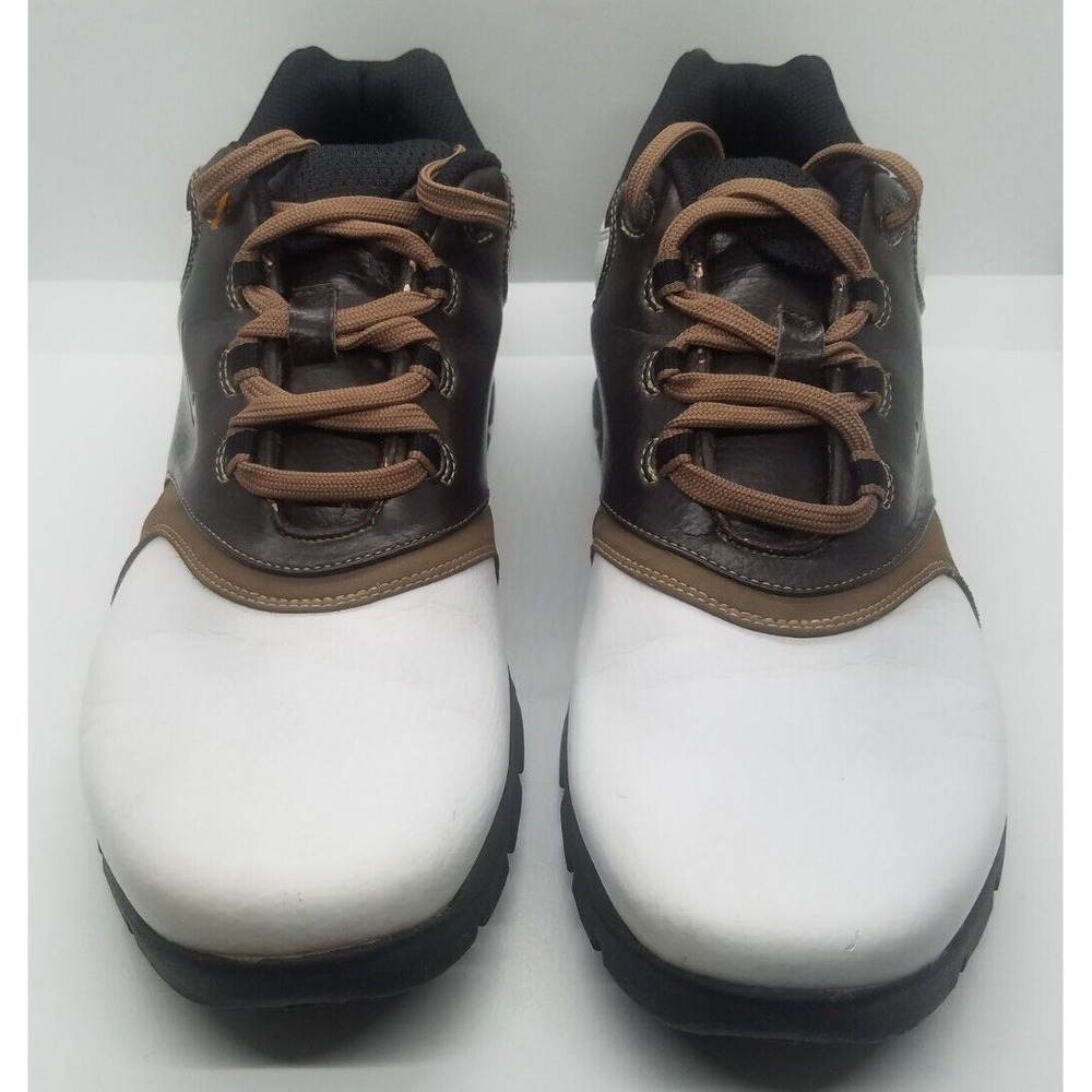 Nike Womens Golf Cleats SZ 7.5 Brown White Tan 041012 PA2